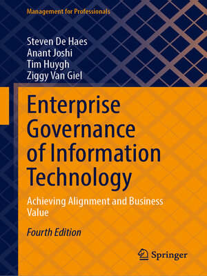 cover image of Enterprise Governance of Information Technology